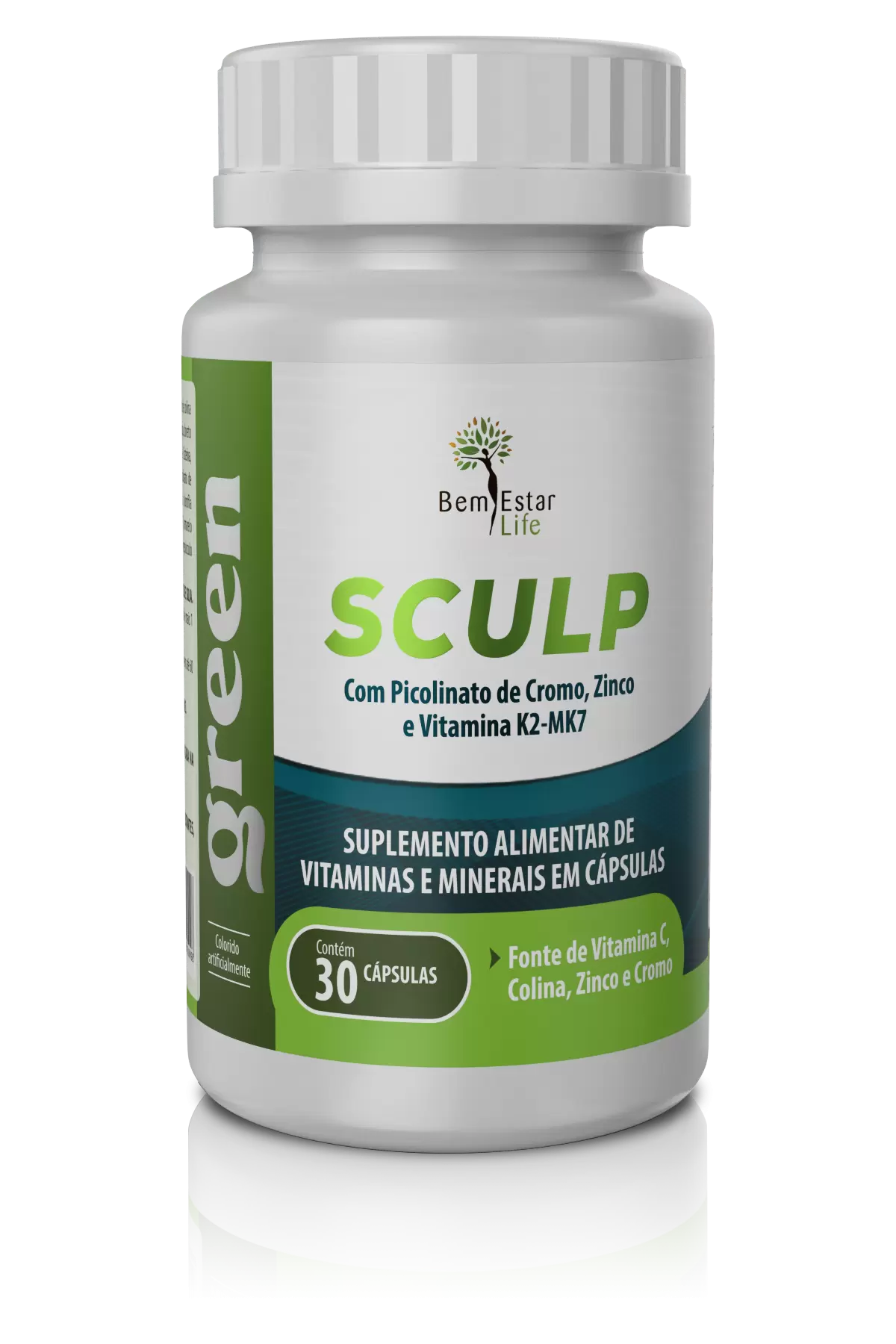  SCULP GREEN DETOX - 30 CAPS