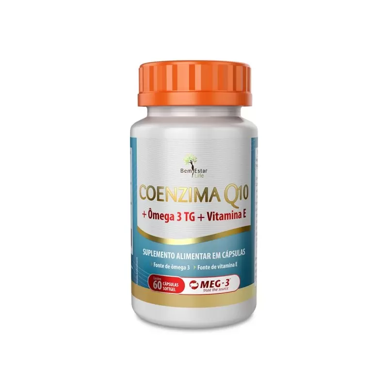 COENZIMA Q10 COM OMEGA 3 TG - 60 CAPS