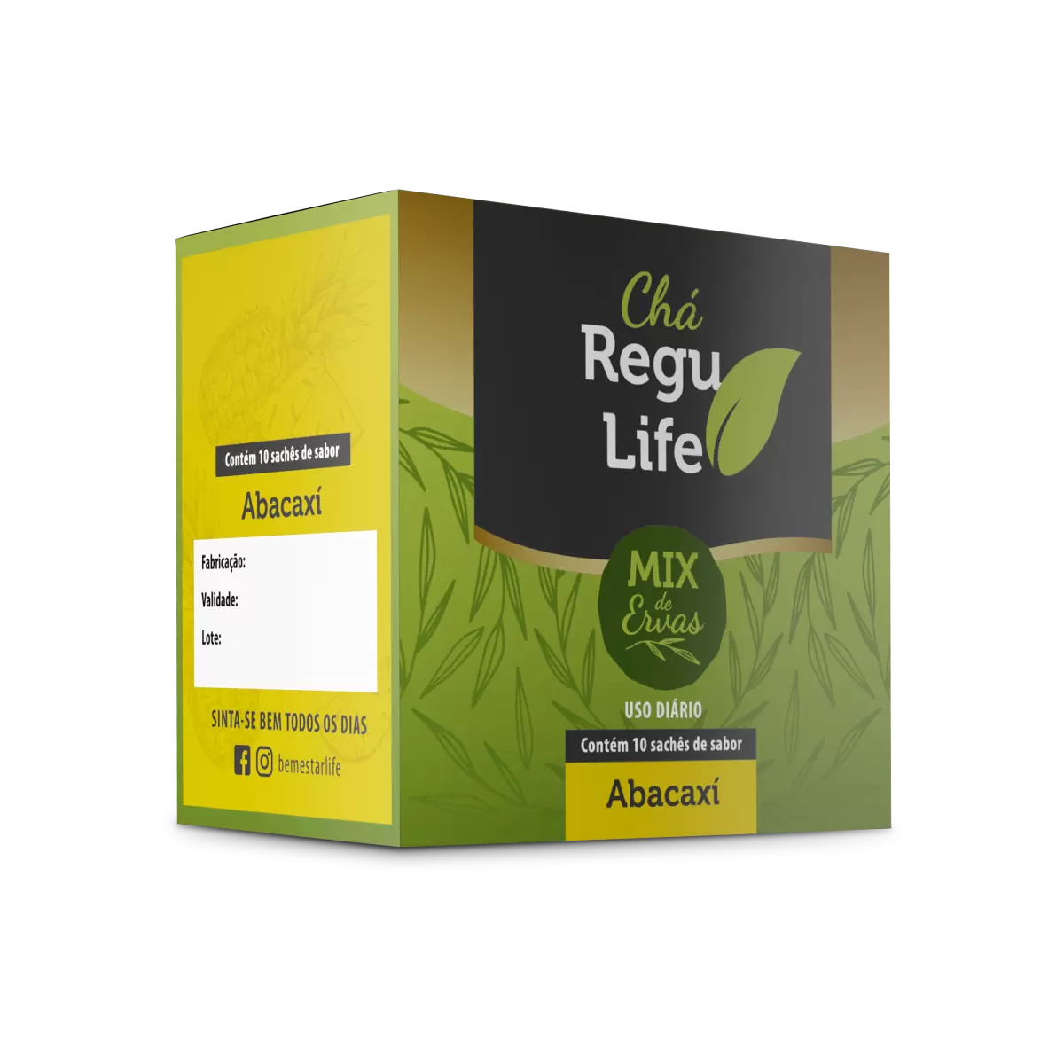 CHA REGU LIFE - 10 SACHE ABACAXI