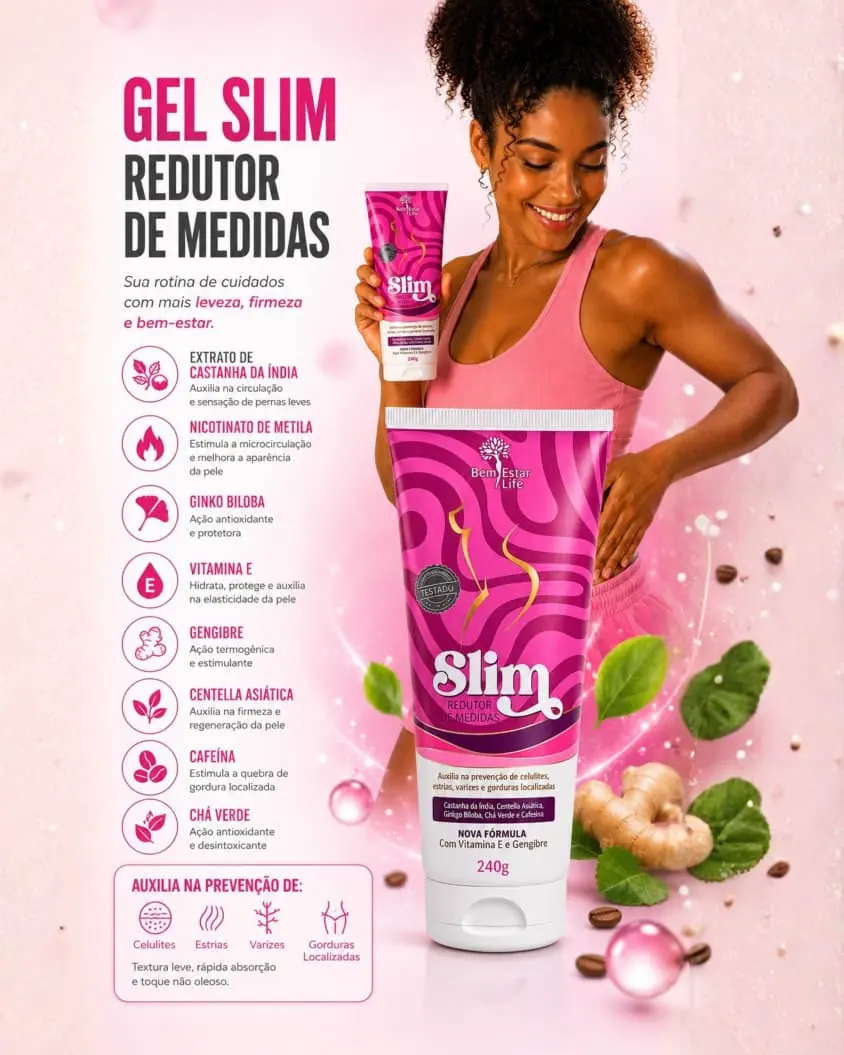 GEL SLIM REDUTOR 240G