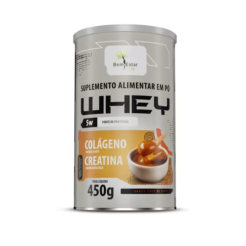 WHEY PROTEIN 5W SABOR DOCE DE LEITE